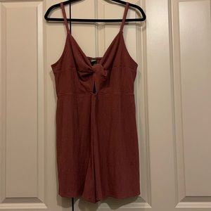Maroon Romper